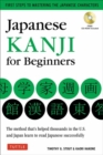 Image for Japanese kanji for beginners  : first steps to learn the basic Japanese characters