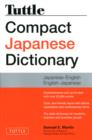 Image for Tuttle compact Japanese dictionary