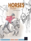 Image for Realistic horses coloring book : adult coloring books animals