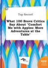 Image for Top Secret! What 100 Brave Critics Say about Comfort Me with Apples