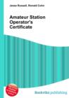 Image for Amateur Station Operator&#39;s Certificate