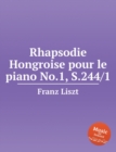 Image for Rhapsodie Hongroise pour le piano No.1, S.244/1. Hungarian Rhapsody
