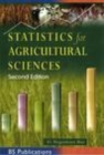 Image for Statistics for Agricultural Sciences