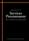 Image for Excellence in services procurement: how to optimise costs and add value
