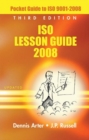 Image for ISO lesson guide 2008: pocket guide to ISO 9001:2008