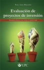 Image for Evaluacion de proyectos de inversion: Herramientas financieras para analizar la creacion de valor