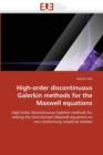 Image for High-Order Discontinuous Galerkin Methods for the Maxwell Equations