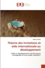 Image for Theorie des incitations et aide internationale au developpement