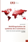 Image for Multilinguisation de systemes de e-commerce