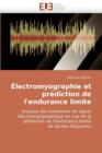 Image for lectromyographie Et Pr diction de l&#39;Endurance Limite
