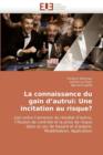 Image for La Connaissance Du Gain d&#39;&#39;autrui : Une Incitation Au Risque?