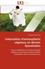 Image for Valorisation d&#39;Antioxydants V g taux En D riv s Liposolubles
