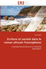Image for Ecriture Et Soci t  Dans Le Roman Africain Francophone