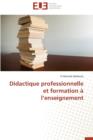 Image for Didactique Professionnelle Et Formation A L Enseignement