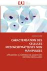 Image for Caracterisation Des Cellules Mesenchymateuses Non Manipulees