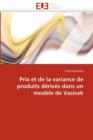 Image for Prix Et de la Variance de Produits D riv s Dans Un Mod le de Vasicek