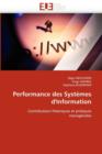 Image for Performance Des Syst mes d&#39;Information