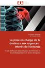 Image for La Prise En Charge de La Douleurs Aux Urgences : Interet de L&#39;Entonox