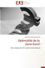 Image for Optimalit  de la Zone Euro?