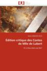 Image for  dition Critique Des Contes de Mlle de Lubert