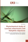 Image for Phytochemical study of launaea arborescens and halophila stipulacea