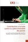 Image for Contribution a la lutte contre la cybercriminalite des jeunes
