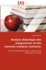 Image for Analyse Didactique Des Programmes Et Des Manuels Scolaires Tunisiens
