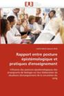 Image for Rapport Entre Posture  pist mologique Et Pratiques d&#39;Enseignement