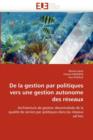 Image for de la Gestion Par Politiques Vers Une Gestion Autonome Des R seaux