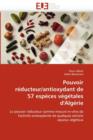 Image for Pouvoir R ducteur/Antioxydant de 57 Esp ces V g tales d&#39;&#39;alg rie
