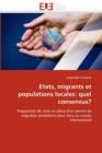 Image for Etats, Migrants Et Populations Locales