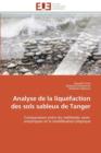 Image for Analyse de la Liqu faction Des Sols Sableux de Tanger