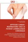Image for Aptitude Cardio-Respiratoire Chez Le Patient Lombalgique Chronique