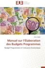 Image for Manuel Sur L  laboration Des Budgets Programmes