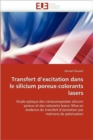 Image for Transfert D Excitation Dans Le Silicium Poreux-Colorants Lasers