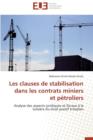 Image for Les Clauses de Stabilisation Dans Les Contrats Miniers Et P troliers