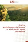 Image for Analyse Physiologique, Biochimique Et Min rale Des Vignes Sous Salinit