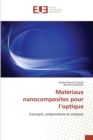 Image for Mat riaux Nanocomposites Pour L Optique