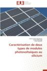 Image for Caract risation de Deux Types de Modules Photovoltaiques Au Silicium