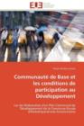 Image for Communaut  de Base Et Les Conditions de Participation Au D veloppement
