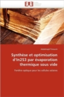 Image for Synth se Et Optimisation D In2s3 Par  vaporation Thermique Sous Vide