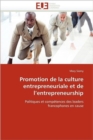 Image for Promotion de la Culture Entrepreneuriale Et de l&#39;&#39;entrepreneurship