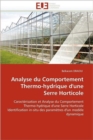 Image for Analyse Du Comportement Thermo-Hydrique d&#39;&#39;une Serre Horticole