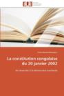 Image for La Constitution Congolaise Du 20 Janvier 2002