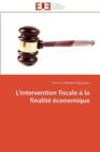 Image for L&#39;Intervention Fiscale   La Finalit   conomique