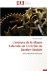 Image for L&#39;Analyse de La Masse Salariale En Contrale de Gestion Sociale