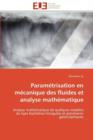 Image for Param trisation En M canique Des Fluides Et Analyse Math matique