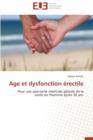 Image for Age Et Dysfonction Erectile