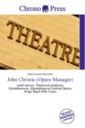 Image for John Christie (Opera Manager)