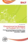 Image for Championnat de Belgique de Football 1911-1912